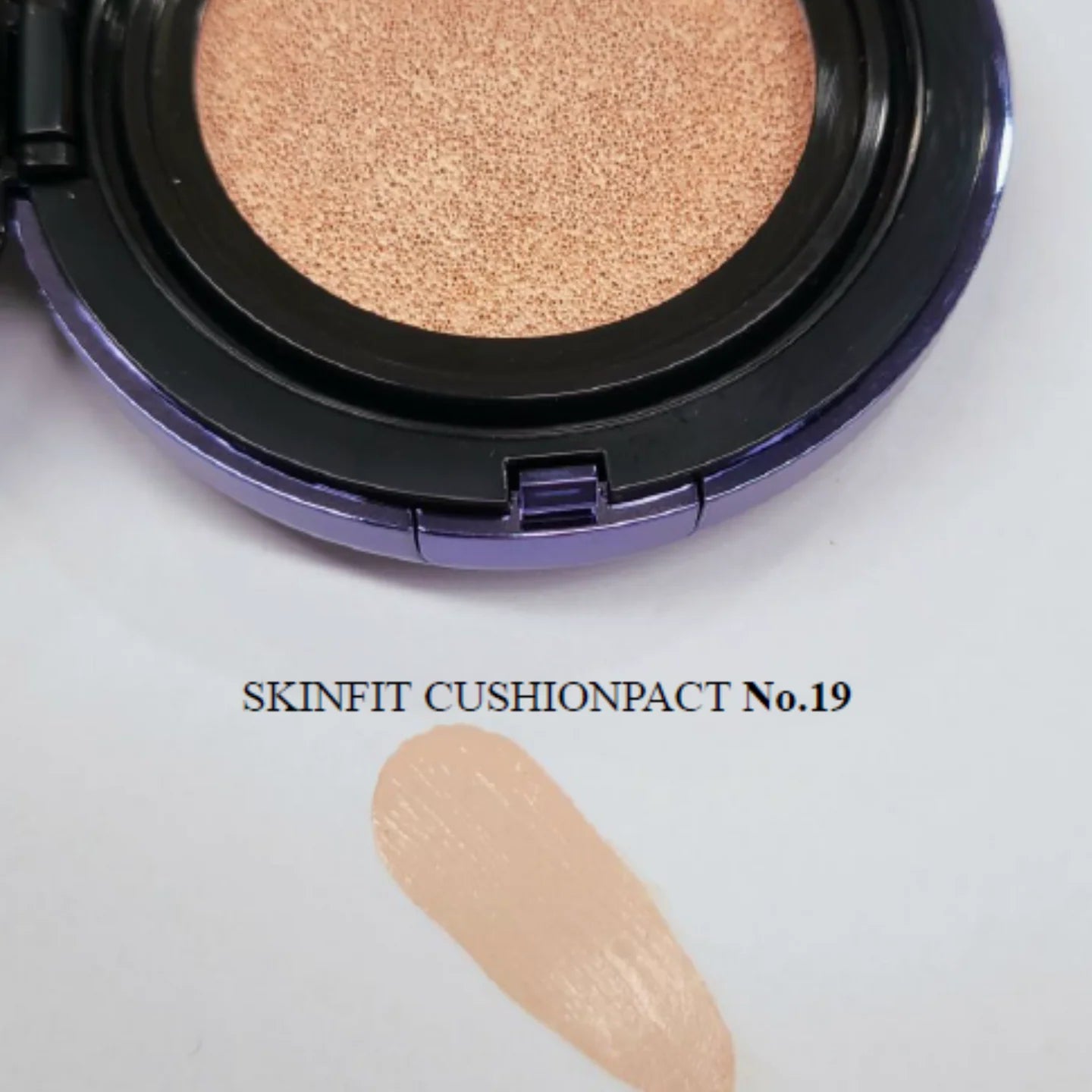 CUSKIN INOVATYVUS MAKIAŽO PAGRINDAS KEIČIAMU UŽPILDU "SKINFIT CUSHIONPACT" SPF50+ PA+++, 15g + 15g