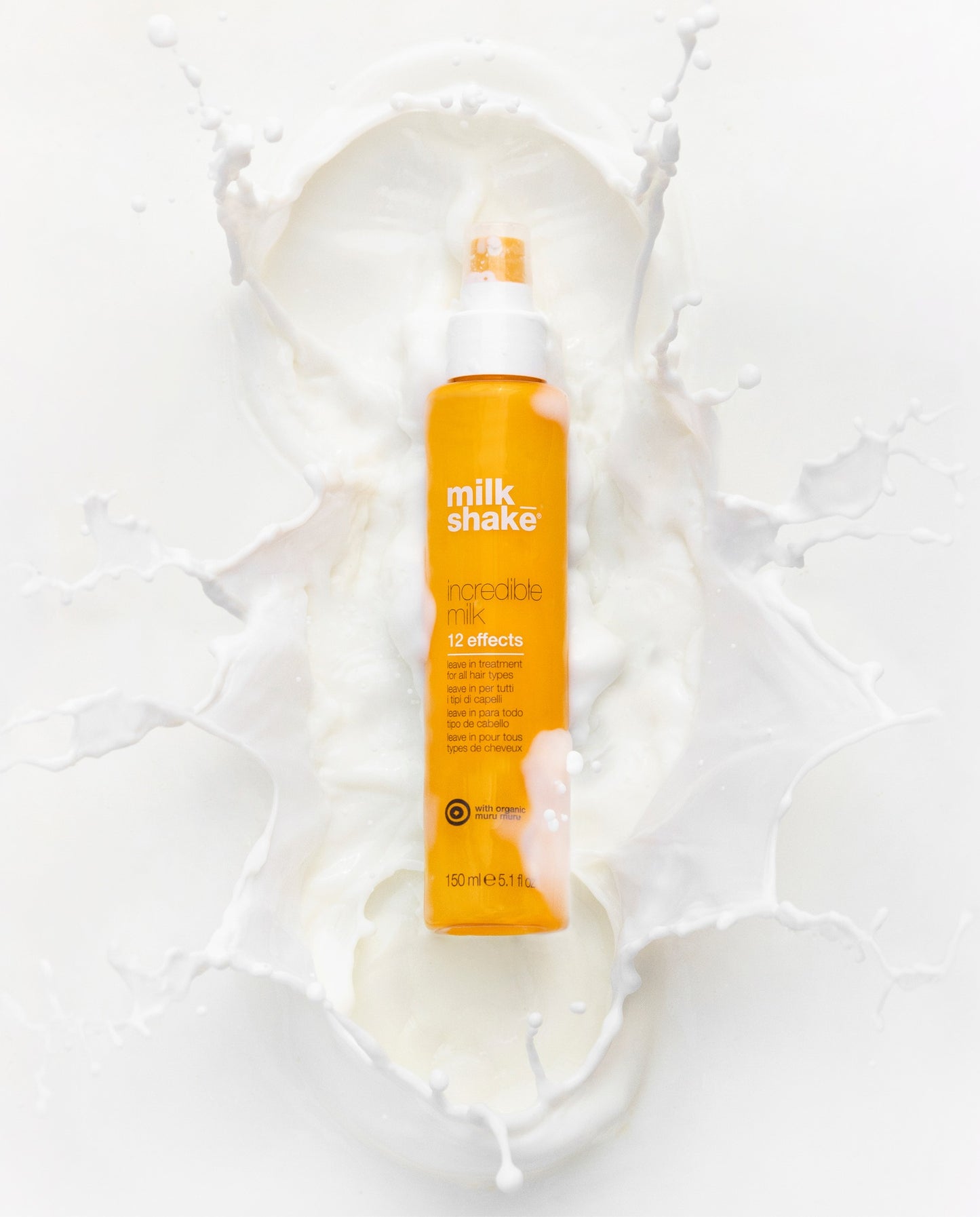 MILK SHAKE PURŠKIAMAS PIENELIS PLAUKAMS "INCREDIBLE MILK 12 EFFECTS LEAVE IN TREATMENT", 150 ML