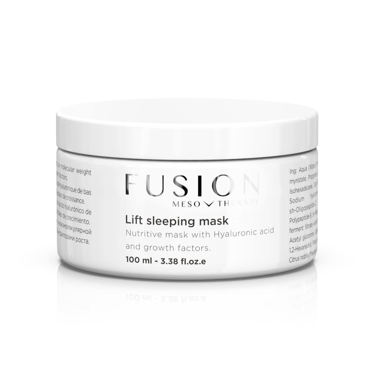 FUSION MAITINAMOJI KAUKĖ SU AUGIMO FAKTORIAIS "LIFT SLEEPING MASK", 100 ML