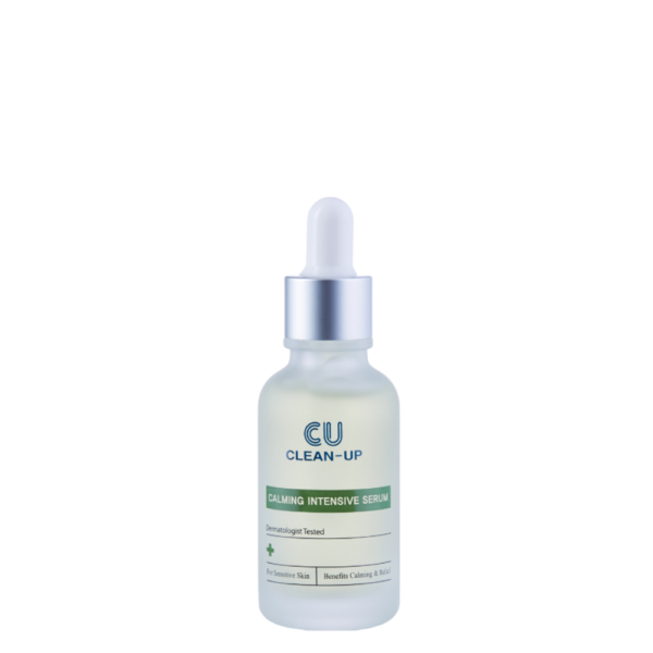 CUSKIN INTENSYVIAI RAMINANTIS VEIDO SERUMAS SU VITAMINU K "CLEAN -UP CALMING INTENSIVE SERUM", 30 ML