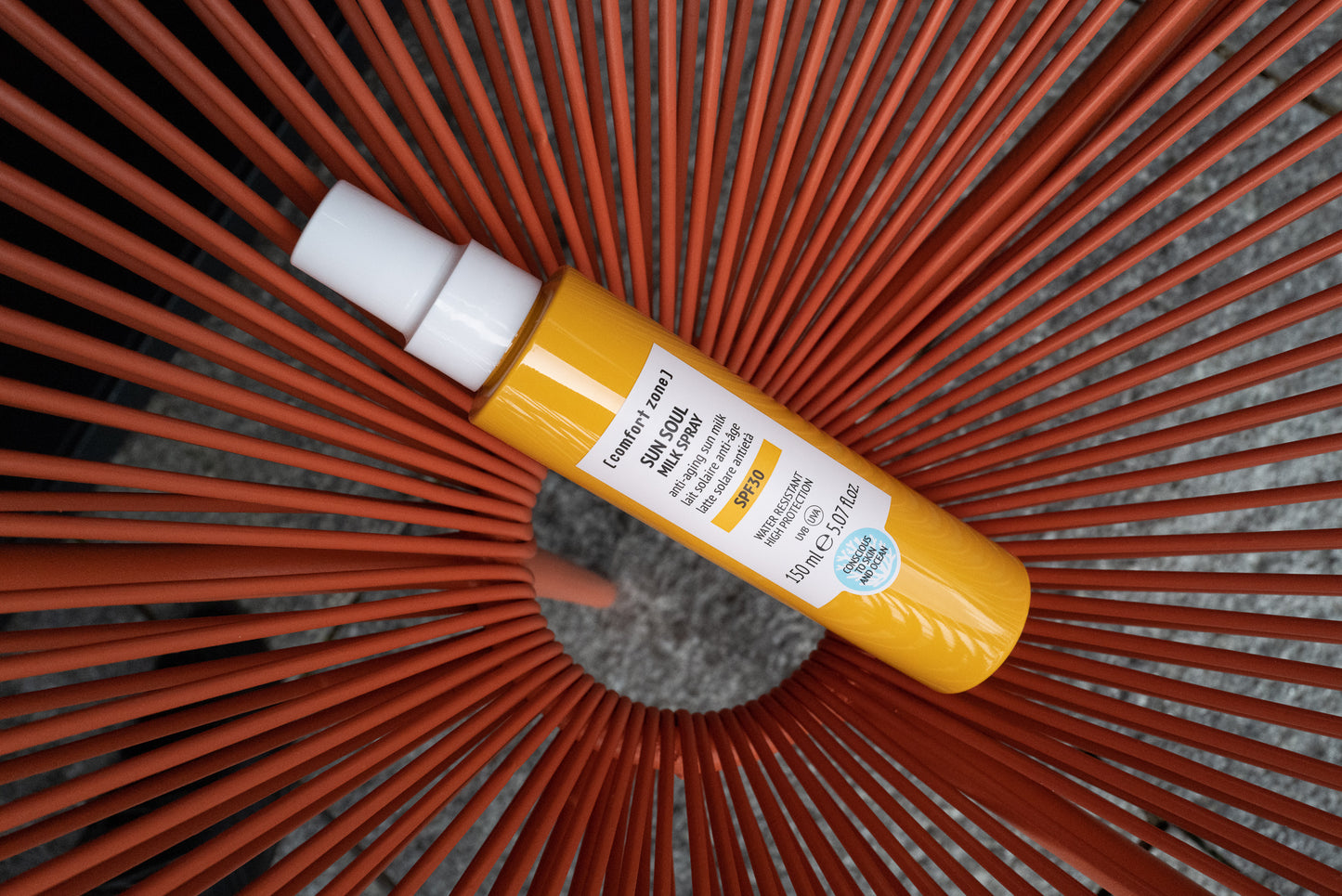 COMFORT ZONE PURŠKIAMAS APSAUGINIS PIENELIS NUO SAULĖS "SUN SOUL MILK SPRAY SPF30", 150 ML