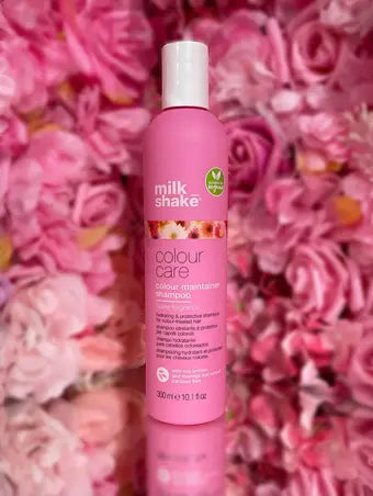 MILK SHAKE ŠAMPŪNAS DAŽYTIEMS PLAUKAMS " COLOUR CARE FLOWER FRAGRANCE SHAMPOO"