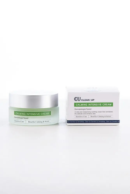 CUSKIN INTENSYVIAI RAMINANTIS VEIDO KREMAS SU VITAMINU K "CLEAN - UP CALMING INTENSIVE CREAM", 30 ML