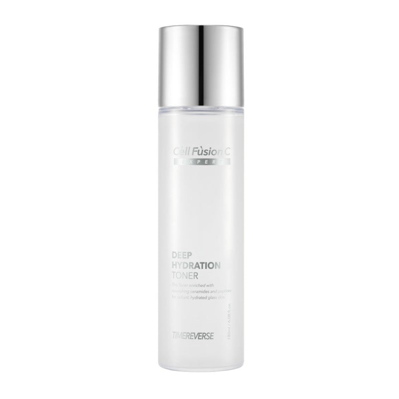 CELL FUSION C EXPERT GILIAI DRĖKINANTIS TONIKAS "TIMEREVERSE DEEP HYDRATION TONER", 180 ML