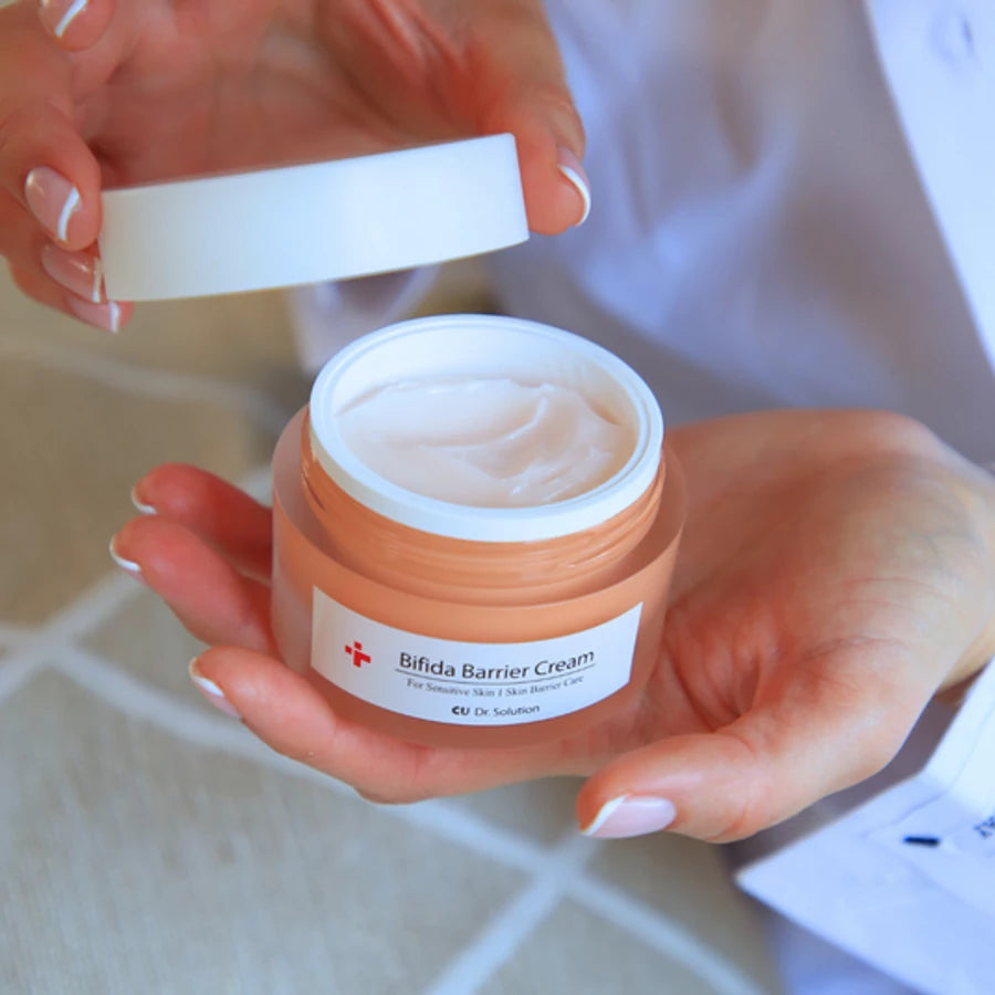 CUSKIN DR. SOLUTION JAUNINAMASIS VEIDO KREMAS SU BIFIDOBAKTERIJOMIS "BIFIDA BARRIER CREAM", 50 ML