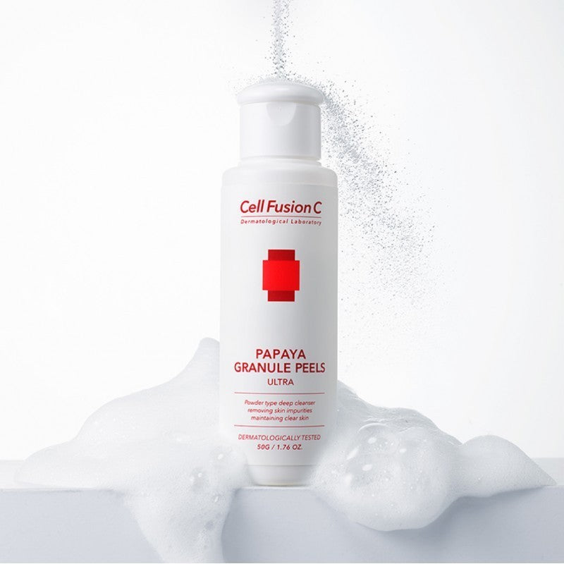 CELL FUSION C FERMENTINIS ŠVEITIKLIS "PAPAYA GRANULE PEELS", 50 G