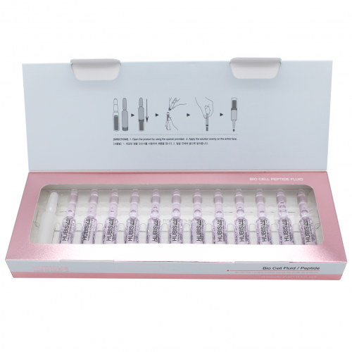 HUBISLAB PEPTIDINĖS AMPULĖS "BIO CELL FLUID", 12x2 ml