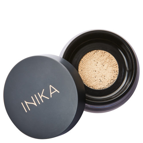 INIKA ORGANIC BIRI MINERALINĖ PUDRA SPF 25 "NURTURE" SU ŽĖRUČIU, 8 G