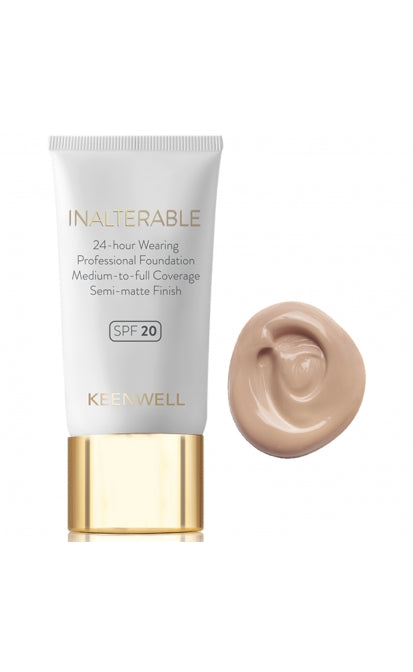 KEENWELL SKYSTAS MAKIAŽO PAGRINDAS SU SPF20 "INALTERABLE", 30 ml (Nr. 3)