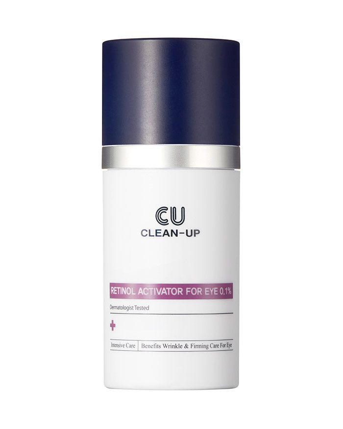 CUSKIN PAAKIŲ KREMAS SU RETINOLIU 0.1 % "CLEAN - UP RETINOL ACTIVATOR FOR EYE 0.1 %", 15 ML