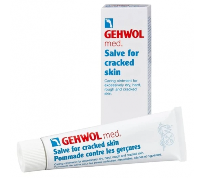GEHWOL MED TRŪKINĖJANČIOS ODOS TEPALAS "SALVE FOR CRACKED SKIN", 75 ML