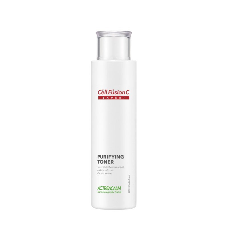 CELL FUSION C EXPERT RIEBALŲ IŠSISKYRIMĄ REGULIUOJANTIS TONIKAS "PURIFYING TONER", 200 ML