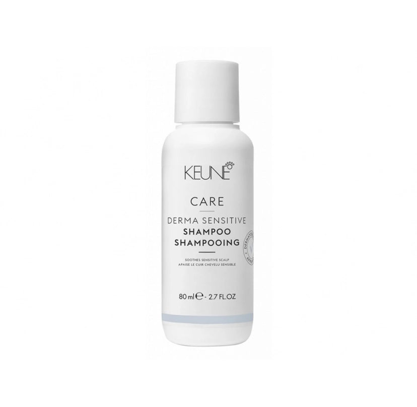 KEUNE CARE ŠAMPŪNAS JAUTRIAI GALVOS ODAI "DERMA SENSITIVE", 80 ML