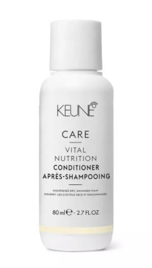 KEUNE CARE KONDICIONIERIUS SAUSIEMS, PAŽEISTIEMS PLAUKAMS "VITAL NUTRITION"