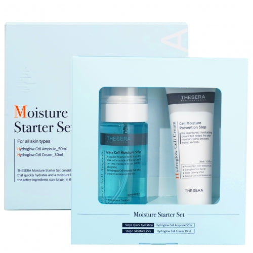 THESERA "MOISTURE STARTER" RINKINYS, 50 ML + 30 ML