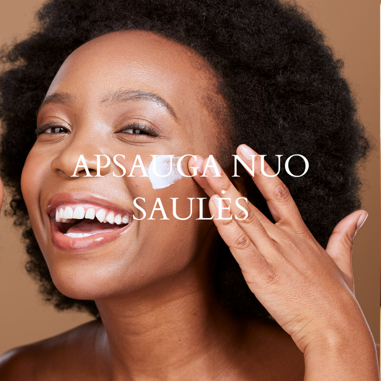 VEIDO APSAUGA NUO SAULĖS