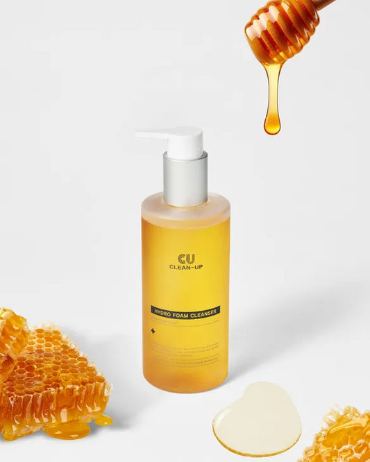 CUSKIN DRĖKINAMOSIOS VALOMOSIOS VEIDO PUTOS, VISIEMS ODOS TIPAMS "CLEAN - UP HYDRO FOAM CLEANSER", 250ml