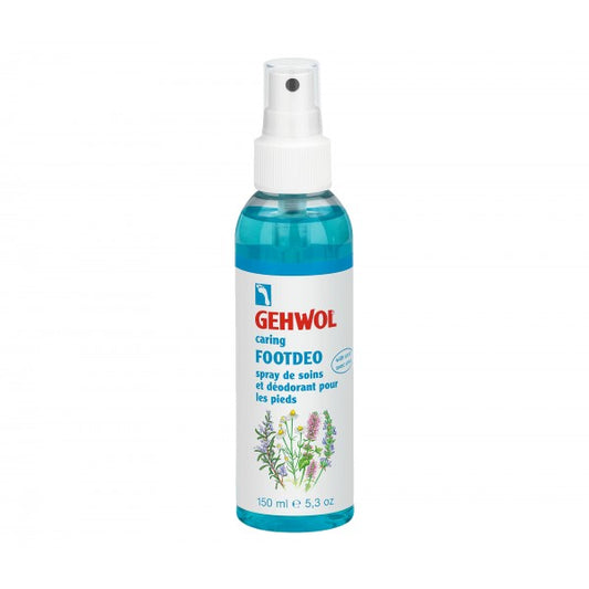 GEHWOL PUOSELĖJAMASIS PĖDŲ DEZODORANTAS "CARING FOOTDEO", 150 ML