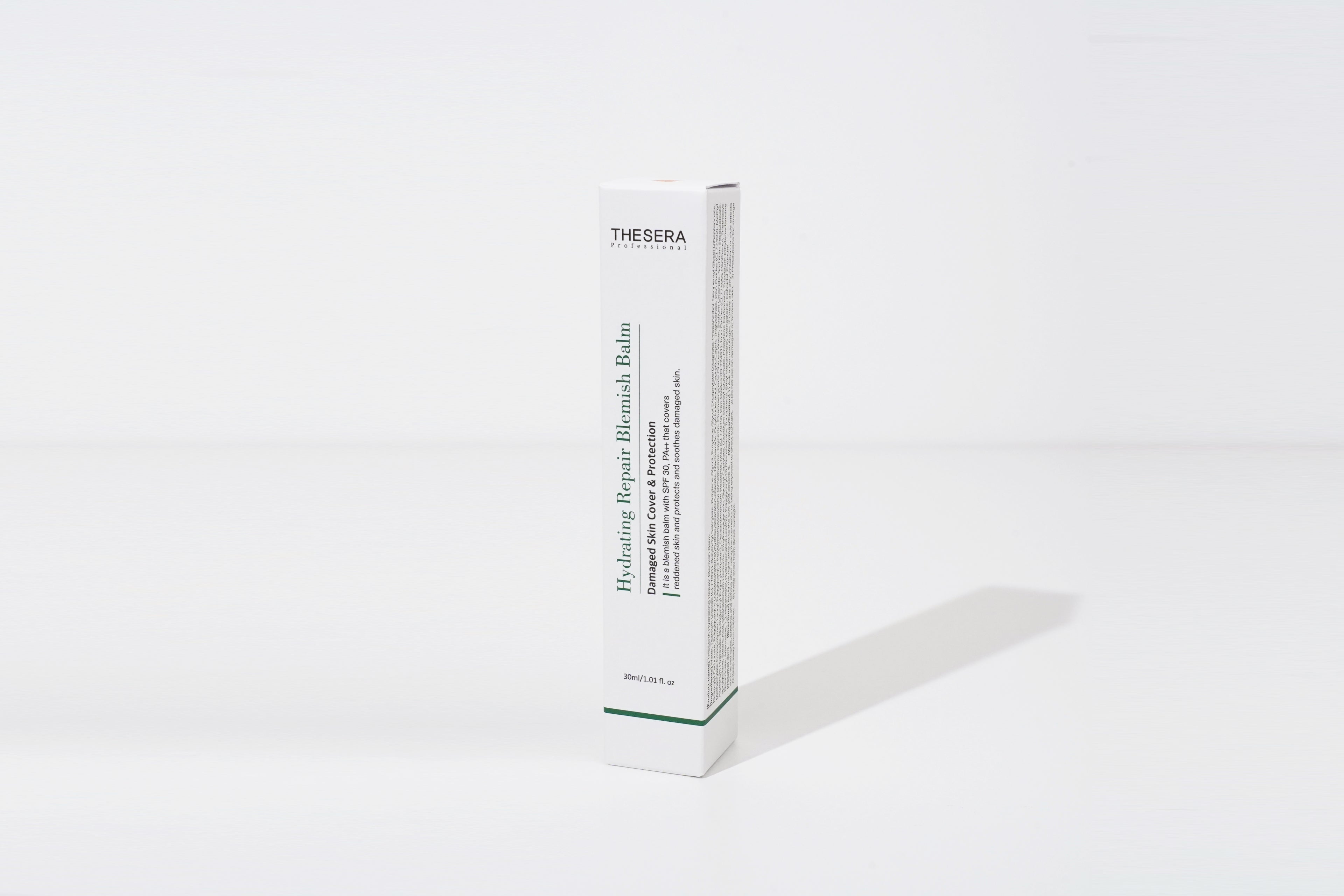 "THESERA" drėkinamasis kremas su spalva ir SPF30 "HYDRATING REPAIR BLEMISH BALM", No.2, 30 ML