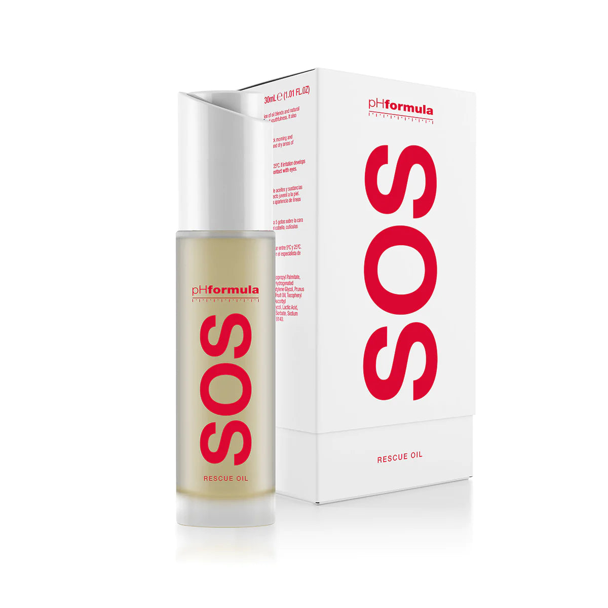 "PH FORMULA" atkuriamasis, apsauginis aliejus "SOS RESCUE OIL", 30 ML