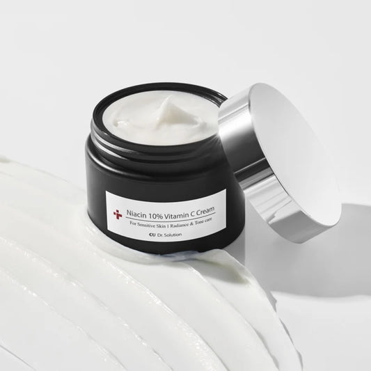 CUSKIN LABAI KONCENTRUOTAS KREMAS SU 10 % NIACINAMIDO IR VITAMINU C "NIACIN  10 % VITAMIN C CREAM", 50 ML