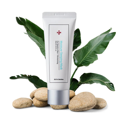CUSKIN INTENSYVIAI DRĖKINANTI NAKTINĖ VEIDO KAUKĖ "MOISTURE SLEEPING MASK", 60 ML