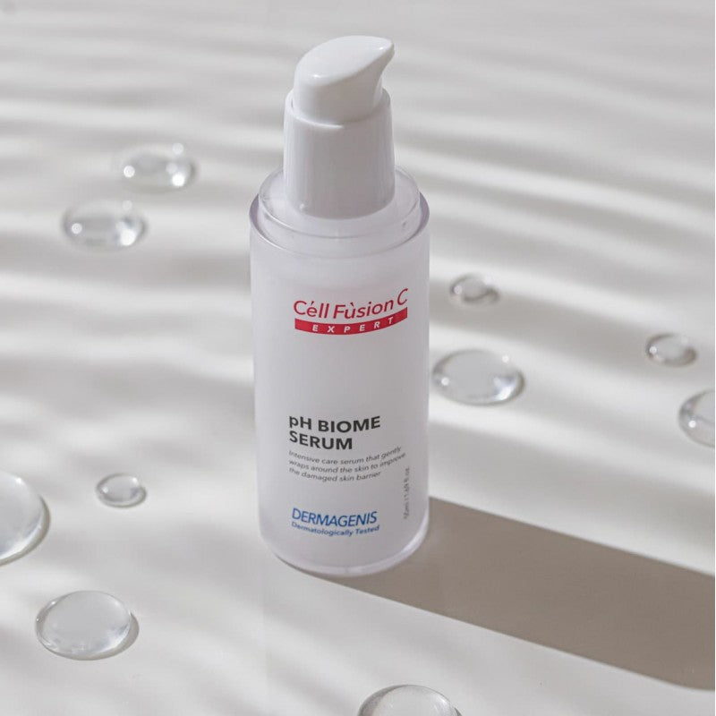 Cell Fusion C Expert pH Biome Serum atstatantis veido serumas jautriai odai su probiotikais
