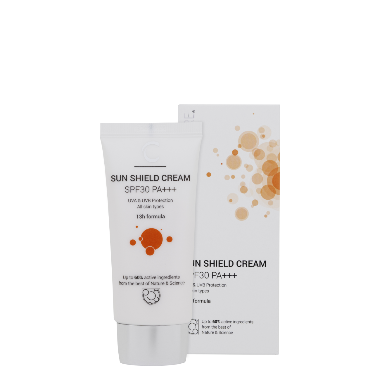 "CLINICCARE" drėkinamasis kremas nuo saulės "SUN SHIELD CREAM SPF30", 50 ML