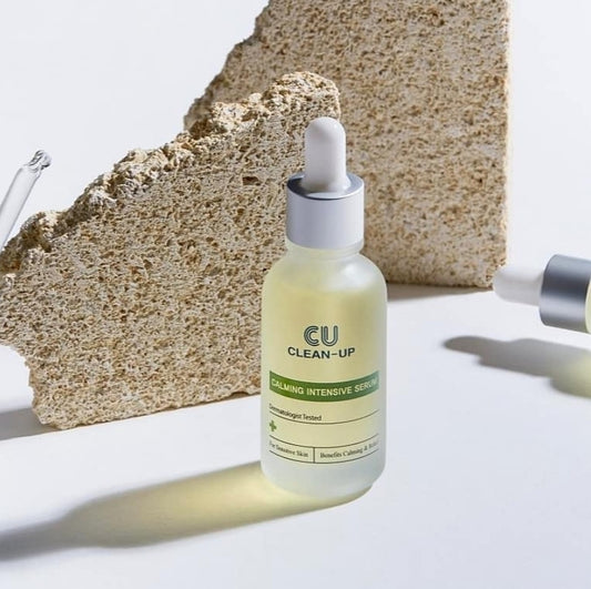 CUSKIN INTENSYVIAI RAMINANTIS VEIDO SERUMAS  SU VITAMINU K "CLEAN -UP CALMING INTENSIVE SERUM", 30 ML