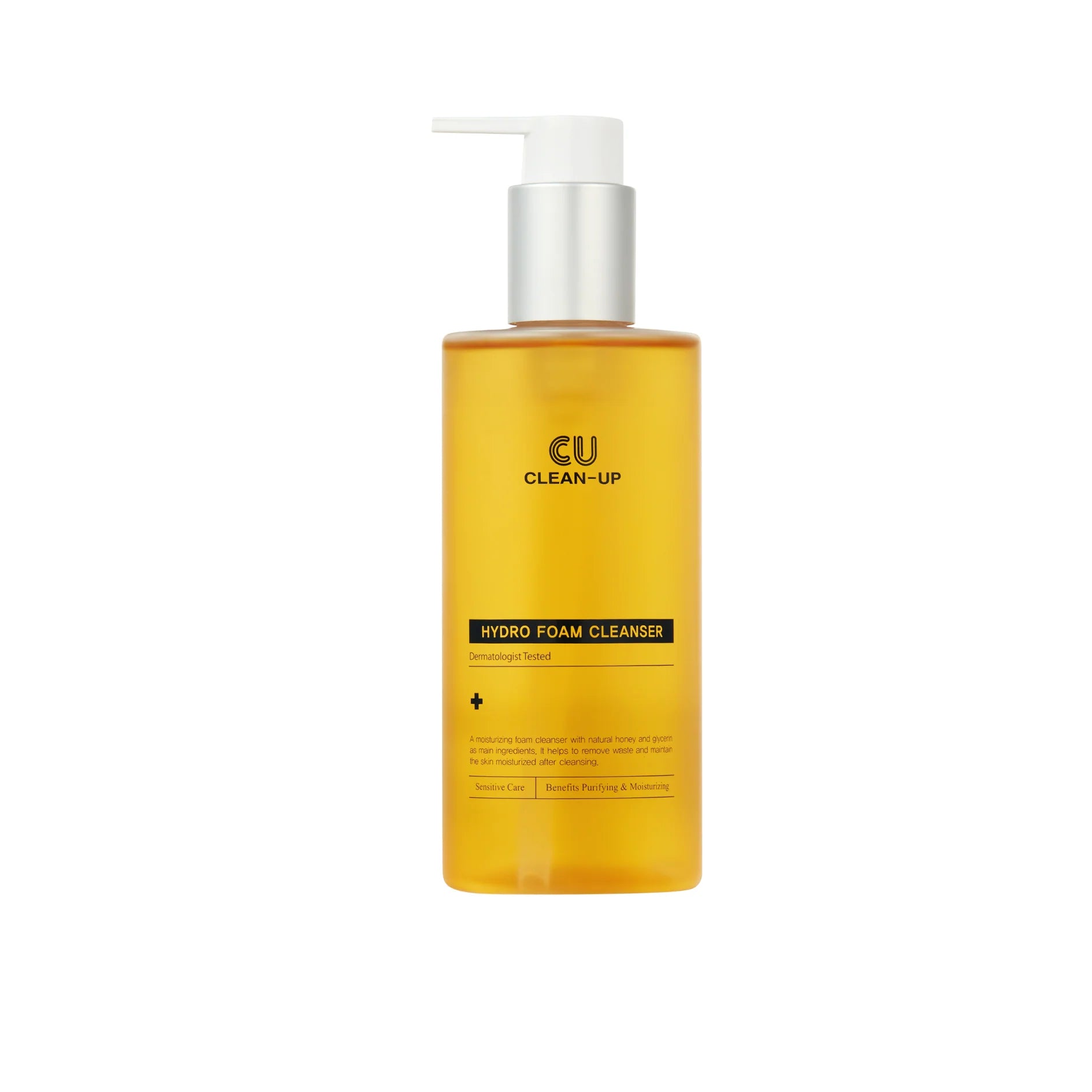 CUSKIN Hydro Foam Cleanser – drėkinamosios putų putos visų tipų odai su medumi ir glicerinu. Švelniai valo poras, ramina uždegimus. Karale.lt