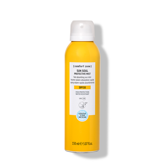 COMFORT ZONE PURŠKIAMA DULKSNA "SUN SOUL PROTECTIVE MIST SPF30, 150 ML