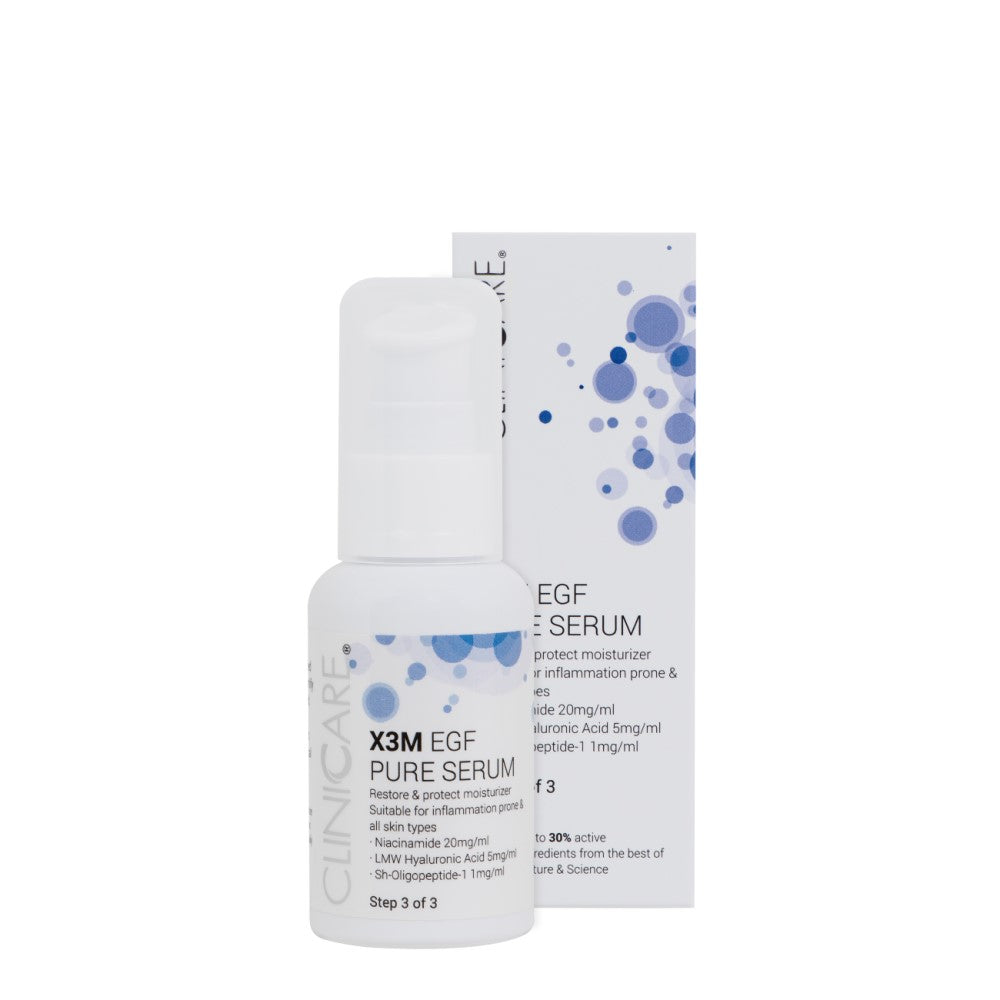 "ClinicCare" EGF Pure Serum priešuždegiminio poveikio serumas, 50 ml