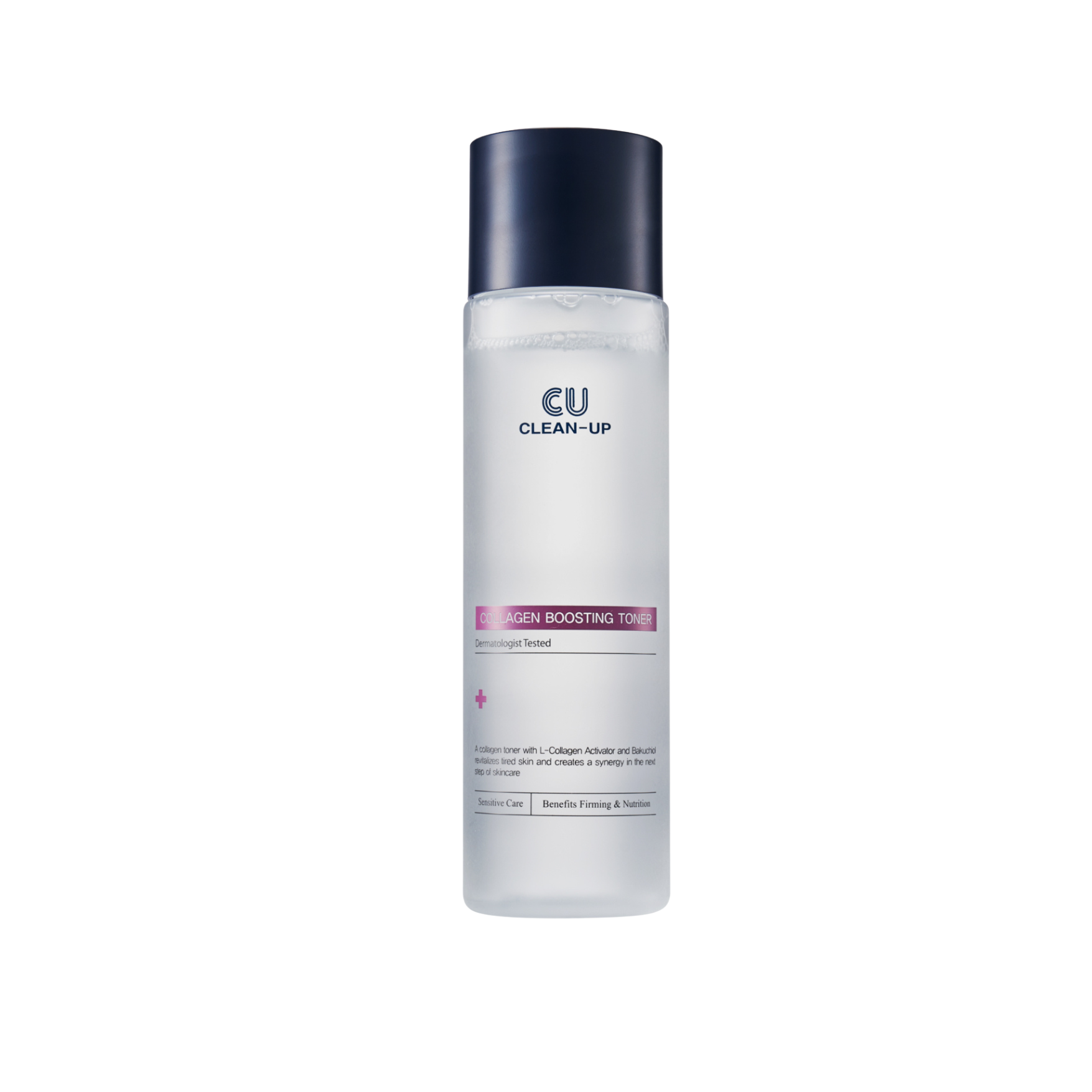 CUSKIN veido tonikas su kolagenu, elastinu ir hialurono rūgštimi. Elastingumas, stangrumas, liftingas. Bakuchiol ir peptidai. 200ml Karale.lt