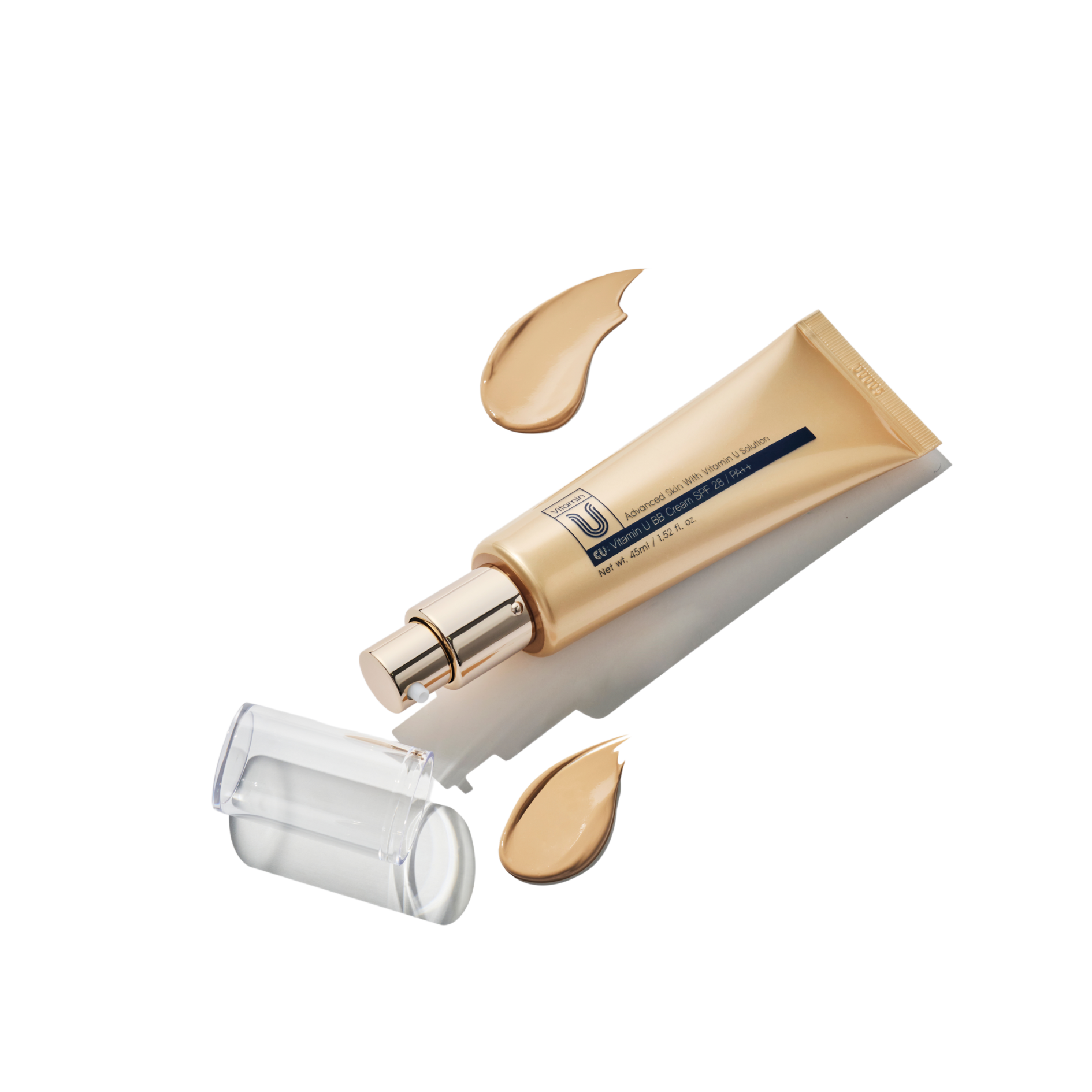 CUSKIN BB kremas su vitaminu U, peptidais, niacinamidu ir SPF28 PA++. Trigubo poveikio: maskuoja, drėkina, saugo. 45ml Karale.lt