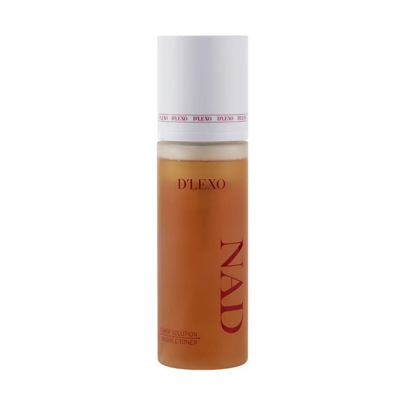 Dermaline D'LEXO NAD Bubble Toner – drėkinantis putų tonikas su NAD, niacinamidu ir peptidais sausai, pavargusiai odai. Skaistina ir atgaivina. Karale.lt