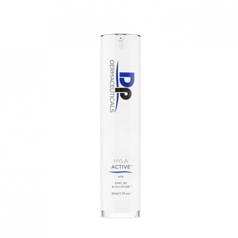 DermapenWorld Dermaceuticals Hyla Active serumas su hialurono rūgštimi. Intensyviai drėkina, tinka po mikroadatinių procedūrų ir jautriai odai. Profesionali priežiūra 50ml.