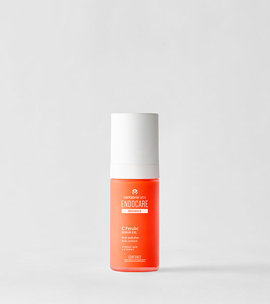 ENDOCARE Radiance C Ferulic – serumas su vitaminu C, ferulo rūgštimi, EDAFENCE®. Saugo nuo taršos, mėlynosios šviesos, suteikia skaistumo. 30ml. Karale.lt