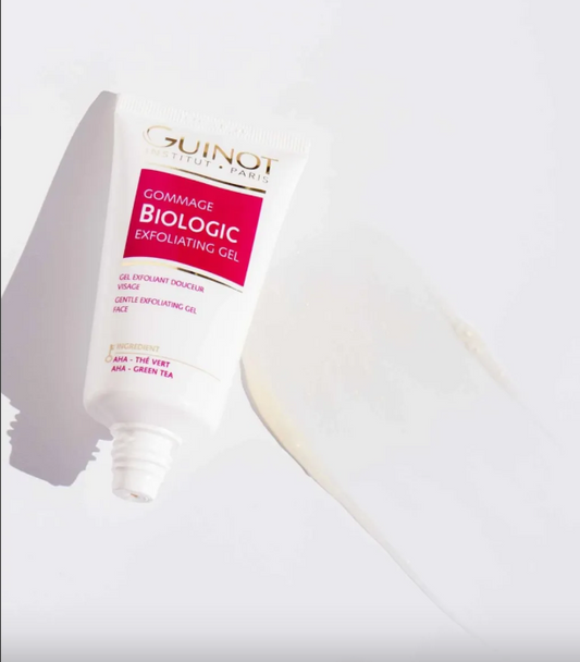 GUINOT BIOLOGINIS VEIDO ŠVEITIKLIS "BIOLOGIC EXFOLIATING GEL" , 50 ML