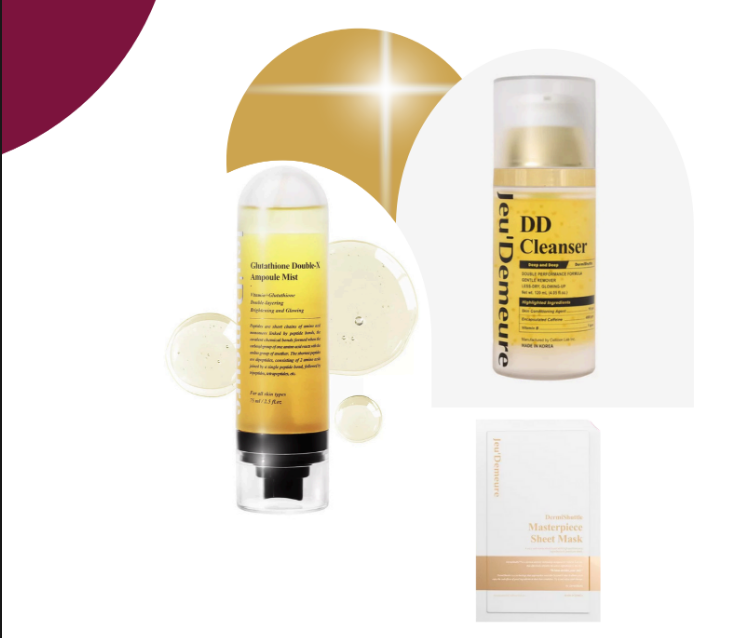 JEUDERM VEIDO PRIEŽIŪROS RINKINYS, 3 VNT