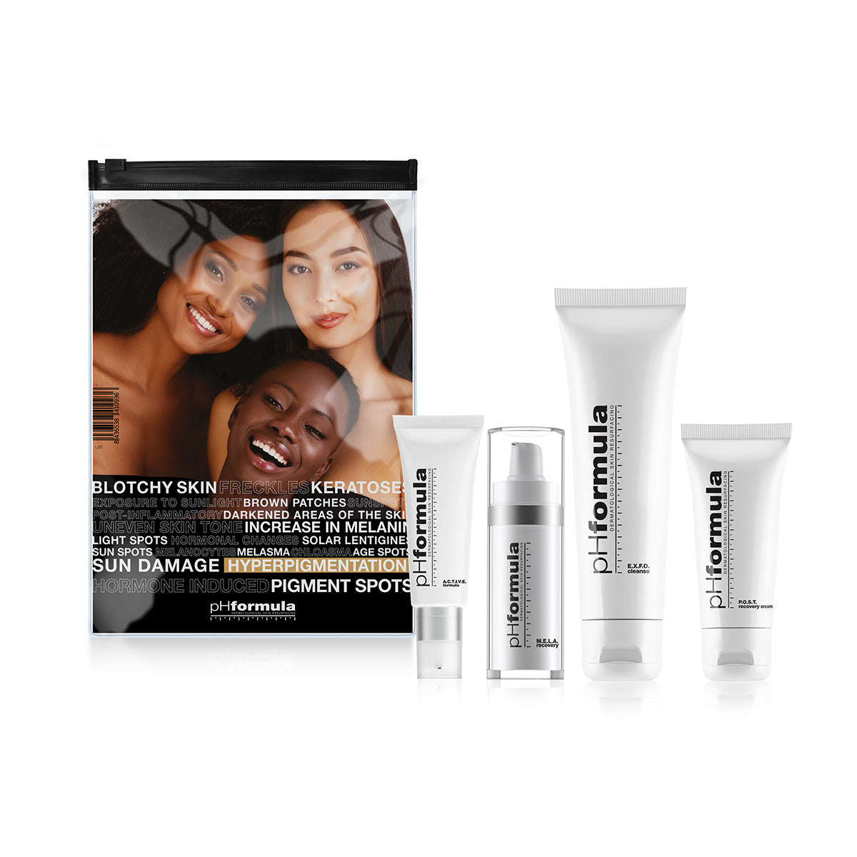 "PH FORMULA" rinkinys pigmentuotai odai "M.E.L.A. KIT"