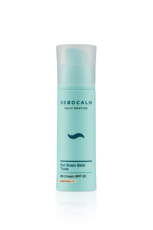 SeboCalm Priešraukšlinis BB Kremas SPF20 Light Beige 015 - 38ml | Karale.lt