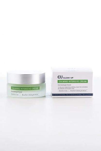 CUSKIN INTENSYVIAI RAMINANTIS VEIDO KREMAS SU VITAMINU K "CLEAN - UP CALMING INTENSIVE CREAM", 30 ML