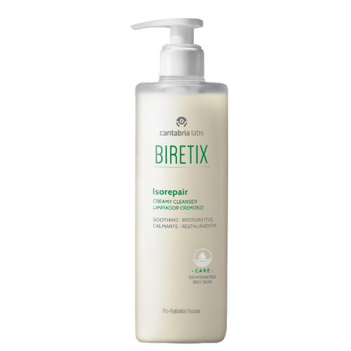 "BIRETIX" švelnus prausimosi pienelis "ISOREPAIR CREAMY CLEANSER", 400 ml