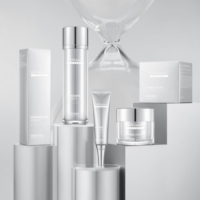 "CELL FUSION C EXPERT" ODOS SENĖJIMĄ STABDANTIS RINKINYS  "BIG TIMEREVERSE SET", 7 VNT