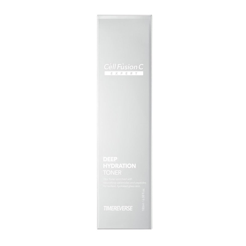 "CELL FUSION C EXPERT" GILIAI DRĖKINANTIS TONIKAS "TIMEREVERSE DEEP HYDRATION TONER", 180 ML