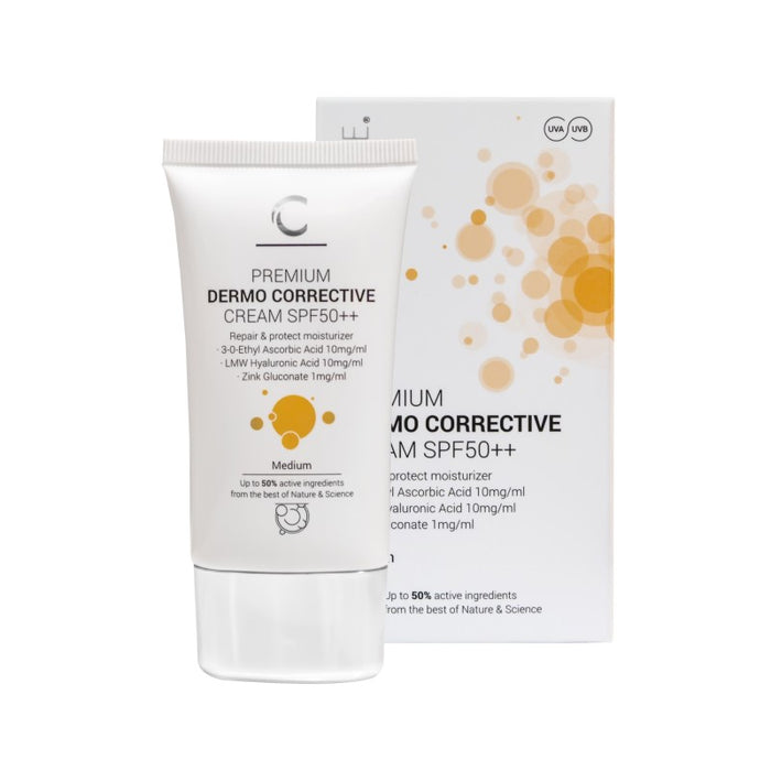 CliniCare Dermo Corrective Cream SPF50++ Medium - BB kremas su apsauga nuo saulės
