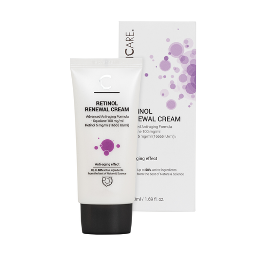 CliniCare Retinol Renewal Cream atjauninantis kremas su retinoliu - priešraukšlinis veido kremas
