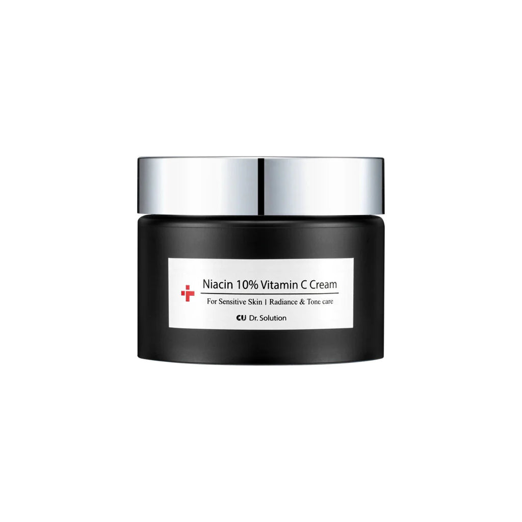 "CUSKIN" koncentruotas kremas su 10% niacinamidu ir Vitaminu C "NIACIN  10% VITAMIN C CREAM", 50 ML