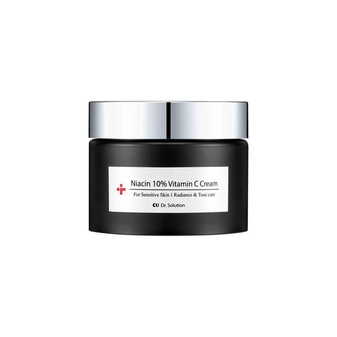 "CUSKIN" LABAI KONCENTRUOTAS KREMAS SU 10 % NIACINAMIDO IR VITAMINU C "NIACIN  10 % VITAMIN C CREAM", 50 ML