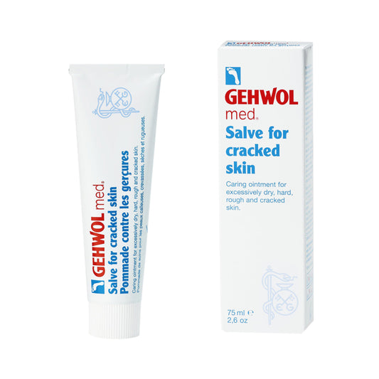 GEHWOL MED TRŪKINĖJANČIOS ODOS TEPALAS "SALVE FOR CRACKED", 75 ML